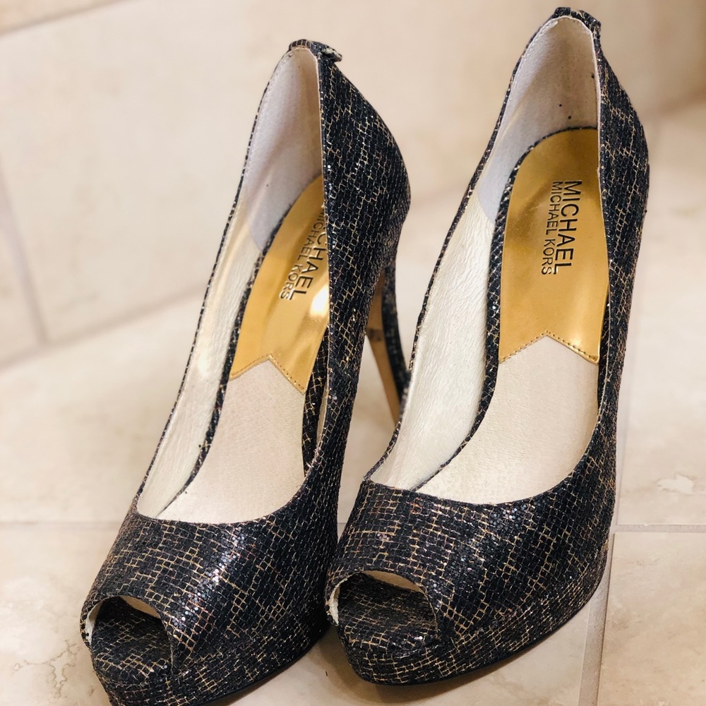 Michael Kors Open Toe Heels